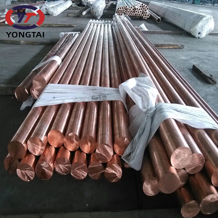 ASTM C1011 C1020 C1100 T2 Brass Pure Copper Bar Brass Bar Copper Alloy