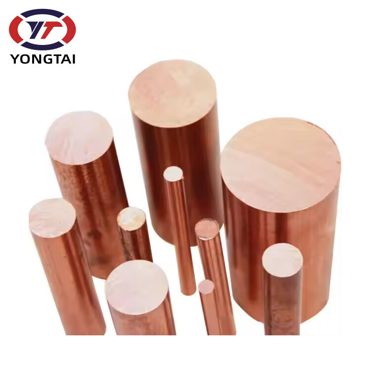 ASTM C1011 C1020 C1100 T2 Brass Pure Copper Bar Brass Bar Copper Alloy