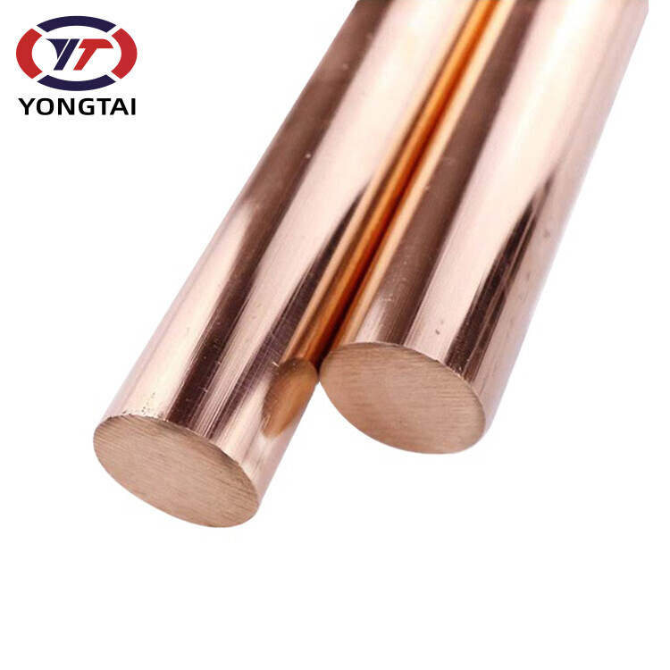 ASTM C1011 C1020 C1100 T2 Brass Pure Copper Bar Brass Bar Copper Alloy