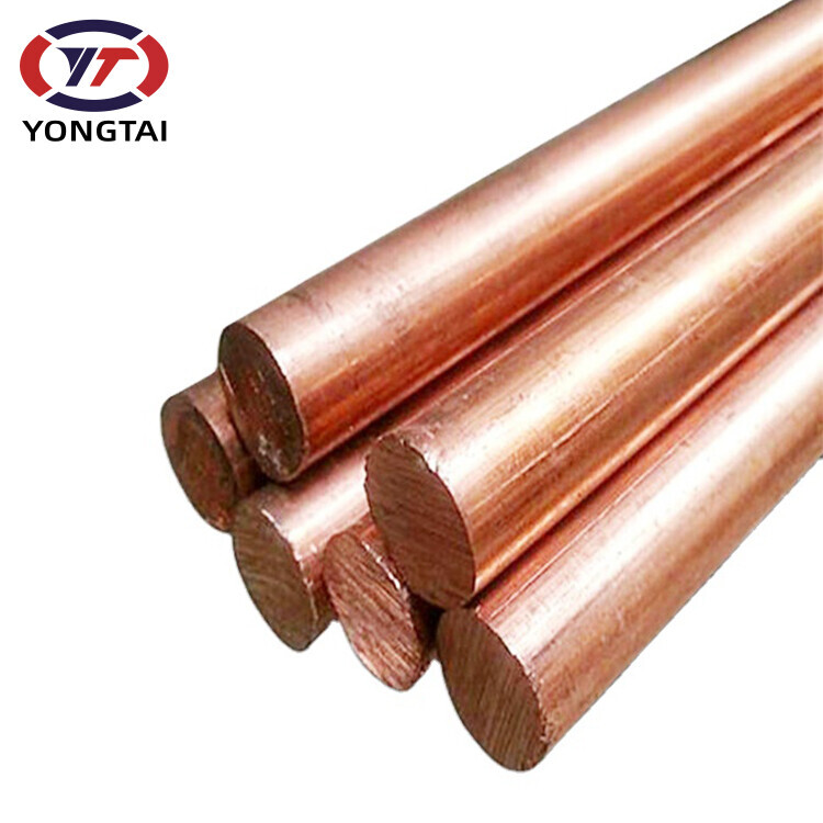 C10200 C22000 Oxygen Free Copper High Conducticity Copper rod bar