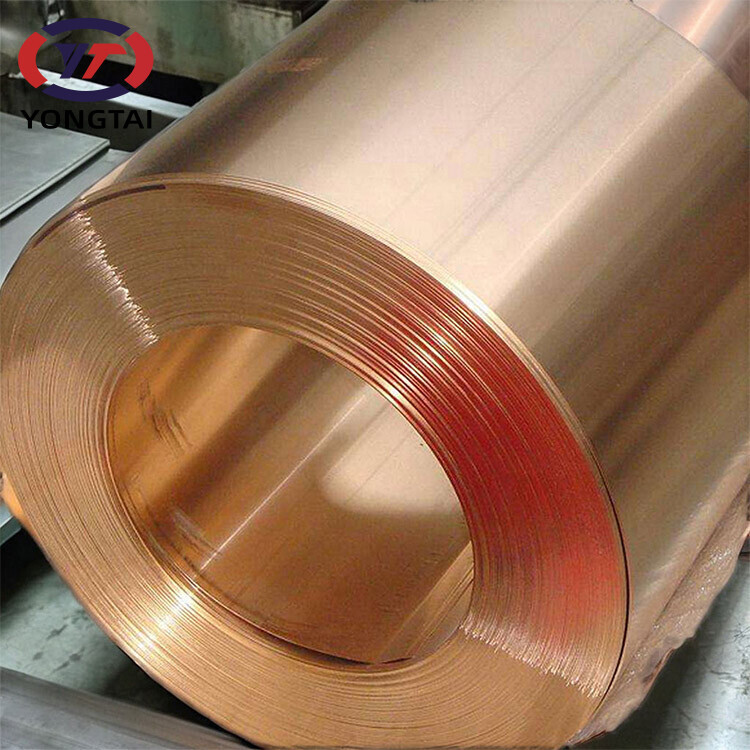 C1100 C1200 C1020 China Factory 24 Gauge 0.5mm Thickness Industrial Copper red copper