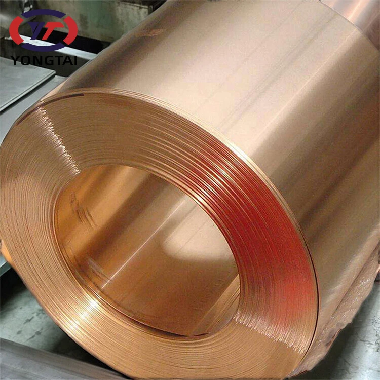 C1100 C1200 C1020 China Factory 24 Gauge 0.5mm Thickness Industrial Copper red copper