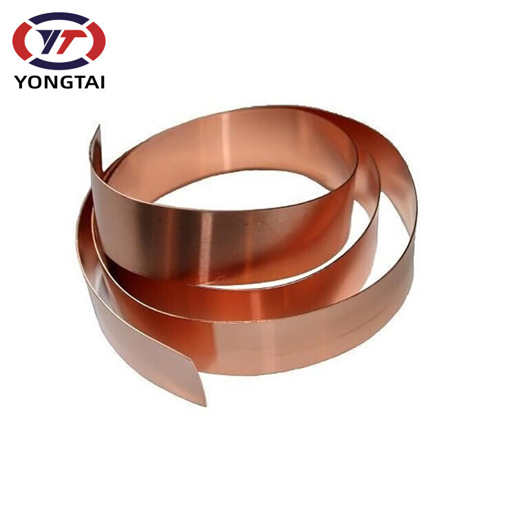 C10100 C11000 99.99 Pure Copper Tape Copper Coil Strip