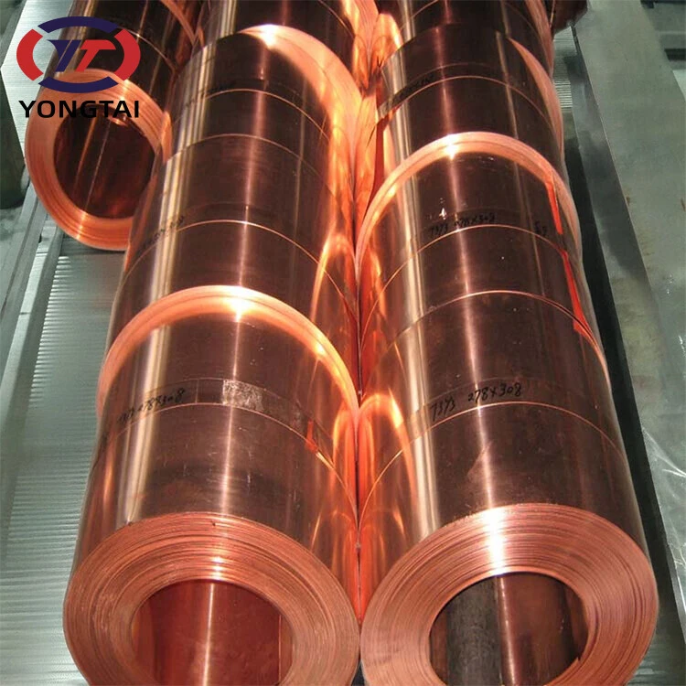 High precision C11500 C12200 pure copper ag silver strip