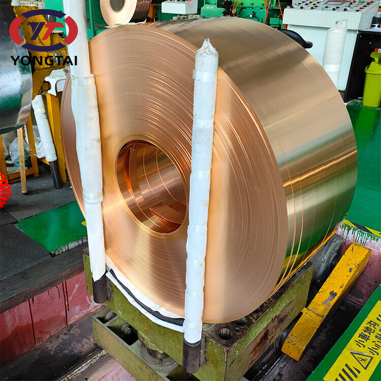0.2-2.0mm thick C11000 99.99% pure copper strip for Auto parts