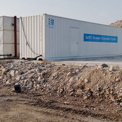 fastRO® containerized seawater desalination eqiupment fully support the construction of nuclear power plant