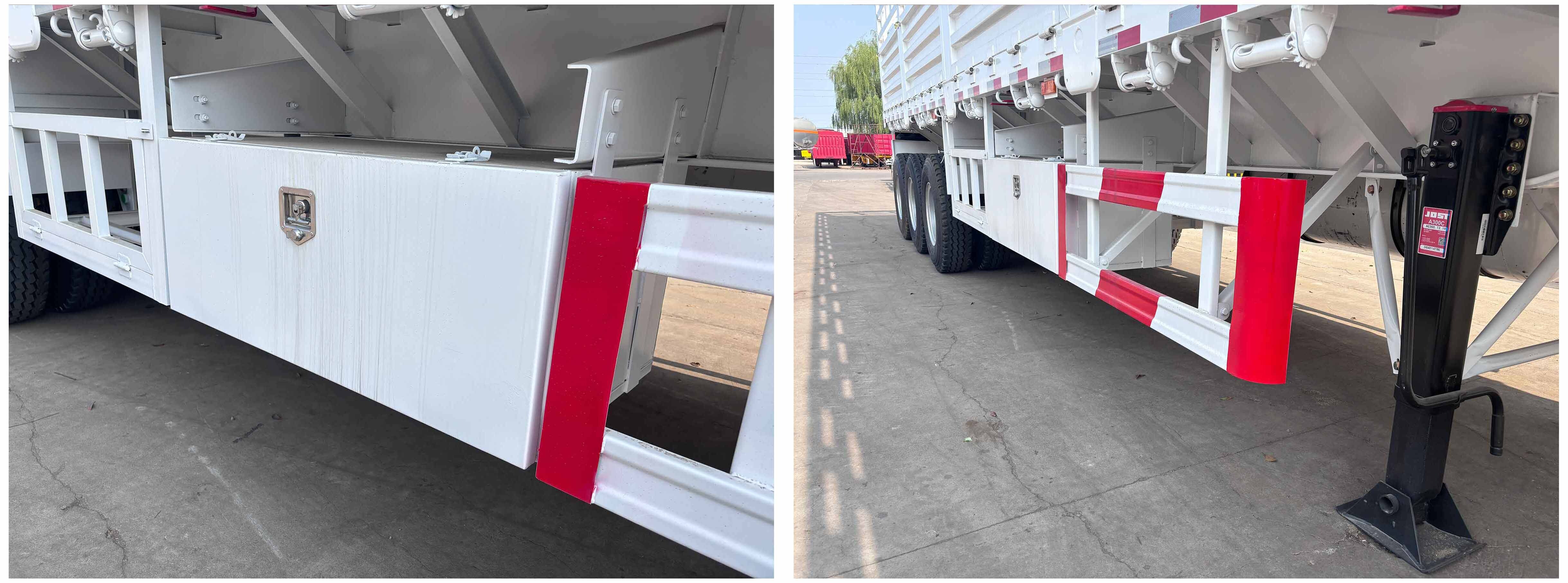 3 Axle Carrier Livestock Animal Fence Cargo Semi Trailer