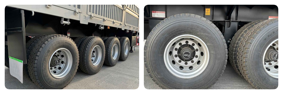 3 Axle Carrier Livestock Animal Fence Cargo Semi Trailer