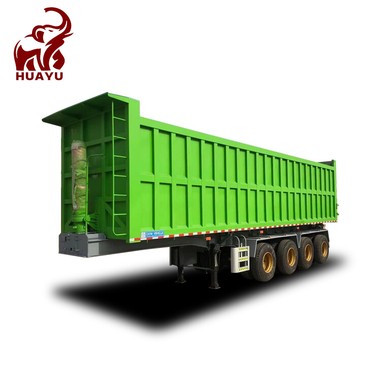 4 Axle End Dump Tipper Semi Trailer 4 Axle End Dump Tipper Semi Trailer