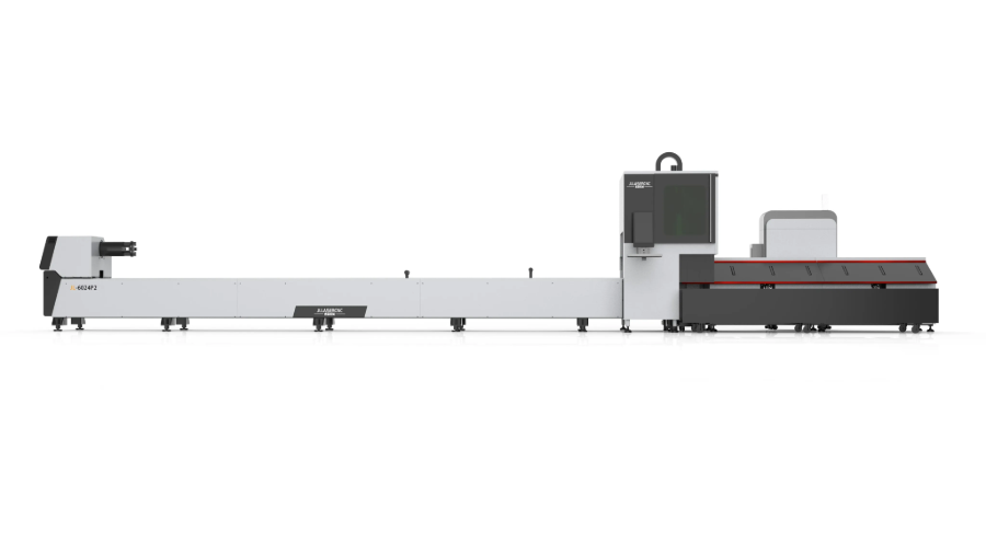 JL6024P2 tube metal fiber laser cutting machine