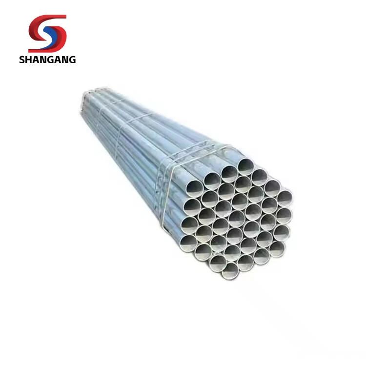 Hot Dipped Galvanized Steel Pipe Size 1/2 3/4 1
