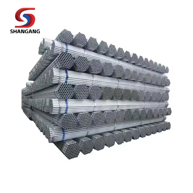 Hot Dipped Galvanized Steel Pipe Size 1/2 3/4 1