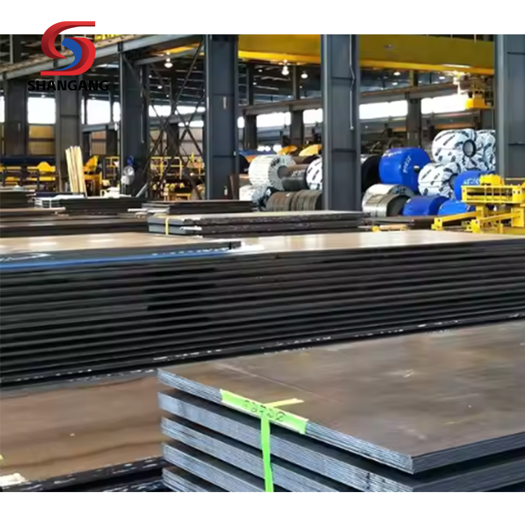 Factory 3mm 4mm 5mm Q235b A36 $s400 Low Carbon Steel Sheets Black Mild Steel SheetPlate lron Metal Plate For Construction