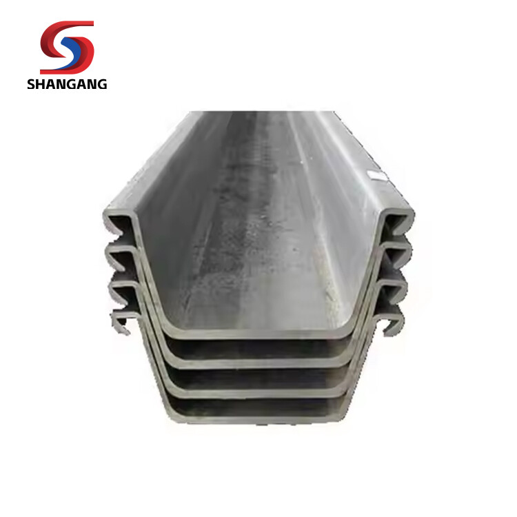 Factory Price Cold Formed Z Type Metal sheet Piling steel sheet pile For Sale