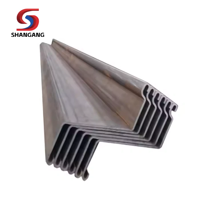 400*170 Steel Sheet Pile U/Z Customized Size Hot Rolled Carbon Steel sheet Pile With Customized Size