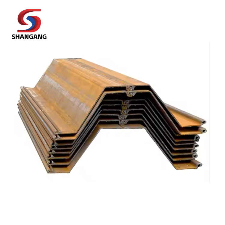 400*170 Steel Sheet Pile U/Z Customized Size Hot Rolled Carbon Steel sheet Pile With Customized Size