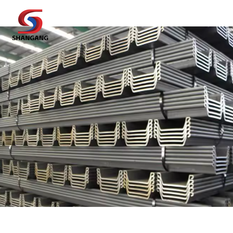 400*170 Steel Sheet Pile U/Z Customized Size Hot Rolled Carbon Steel sheet Pile With Customized Size