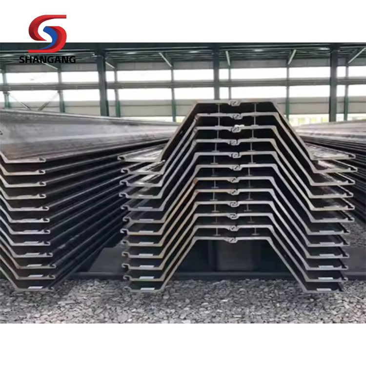 400*170 Steel Sheet Pile U/Z Customized Size Hot Rolled Carbon Steel sheet Pile With Customized Size
