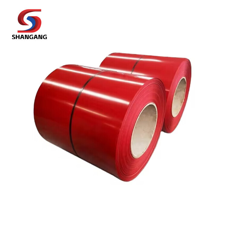 High Quality 0.8mm Thickness 600mm Width Z275 Zinc Coating DX52D Ppgi Prepainted GalvanizedSteel coil Factory Direct Sale