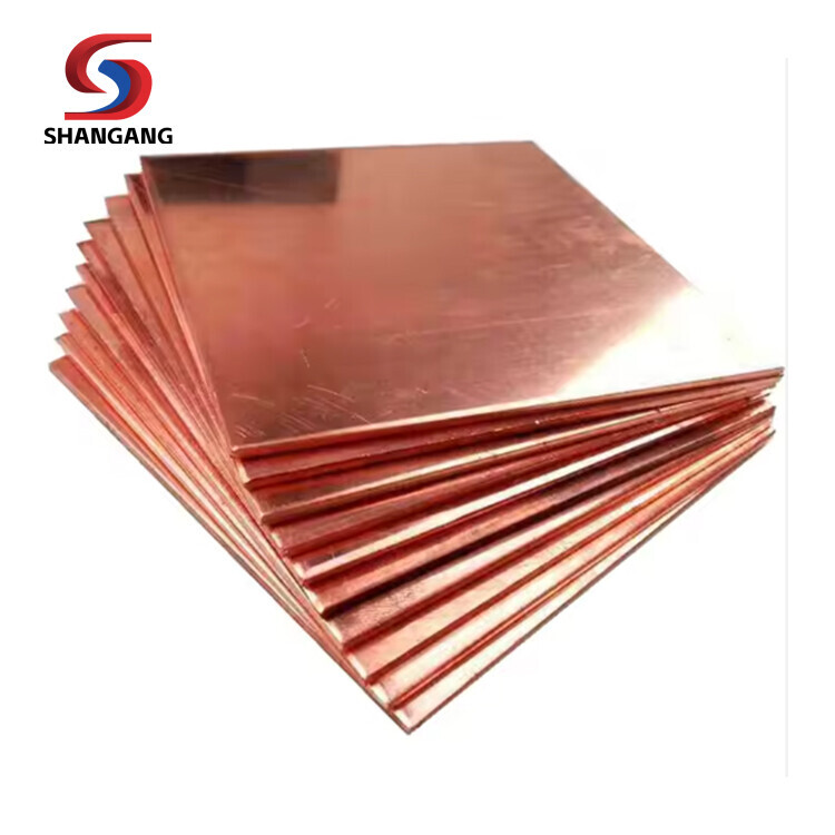 China Factory Low Price copper Sheets ASTM T2 H65 H62 C1100 C1220 C2400 C2600 BrassCopper Plate