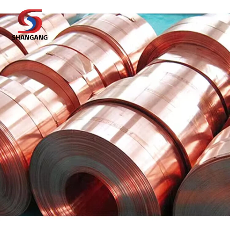 Copper Strip Coil C10100 C11000 99.99% Pure Copper Tape Copper Coil/Strip/Wire