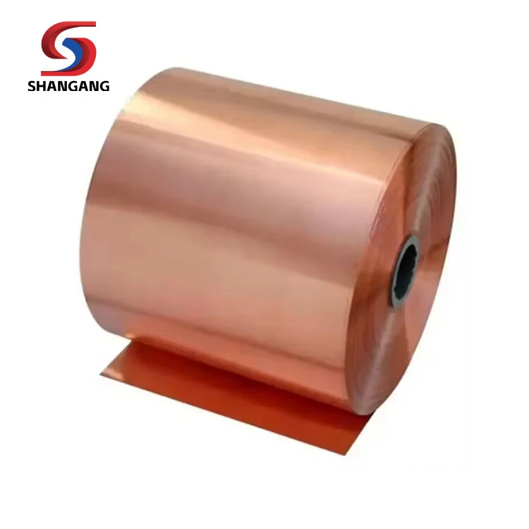 Copper Strip Coil C10100 C11000 99.99% Pure Copper Tape Copper Coil/Strip/Wire