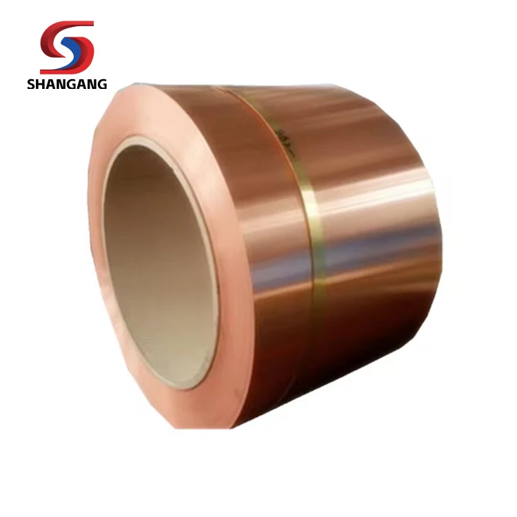 Copper Strip Coil C10100 C11000 99.99% Pure Copper Tape Copper Coil/Strip/Wire