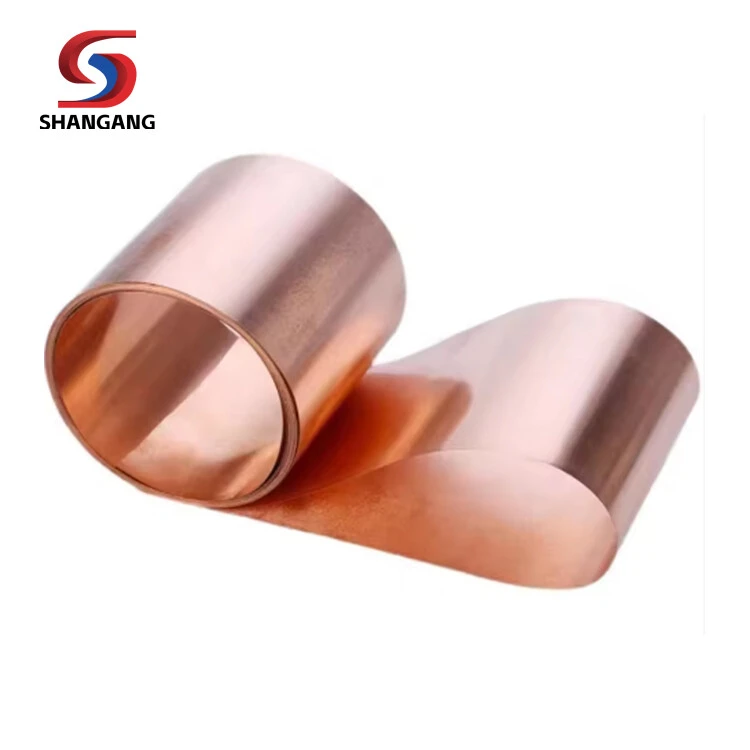 Copper Strip Coil C10100 C11000 99.99% Pure Copper Tape Copper Coil/Strip/Wire