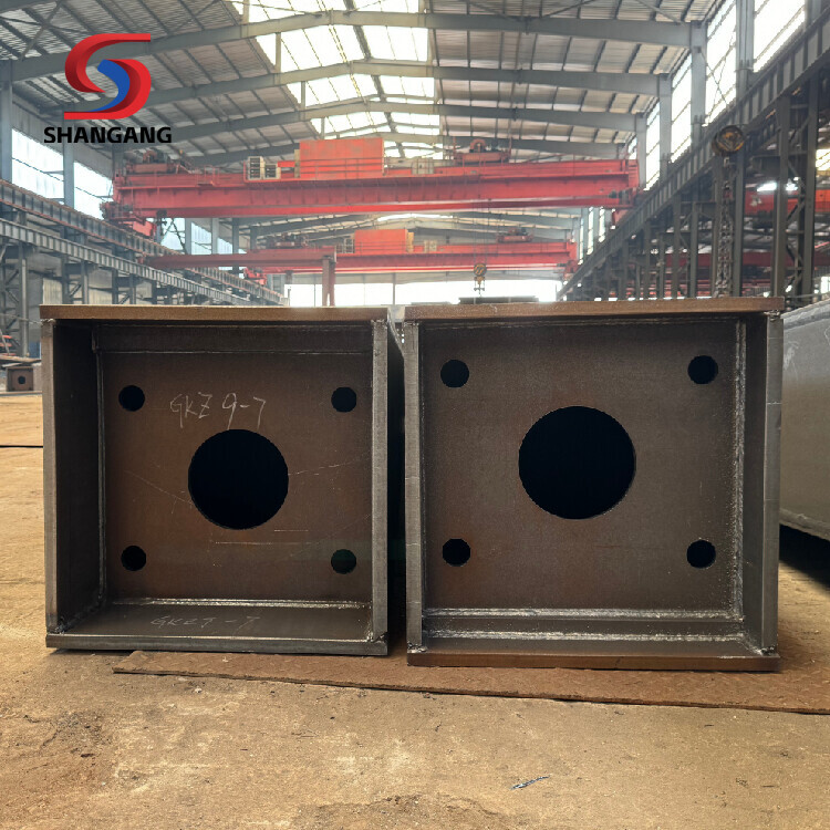 H-beam components / Custom steel structures