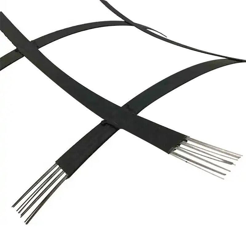 Bidirectional Steel-plastic Geogrid