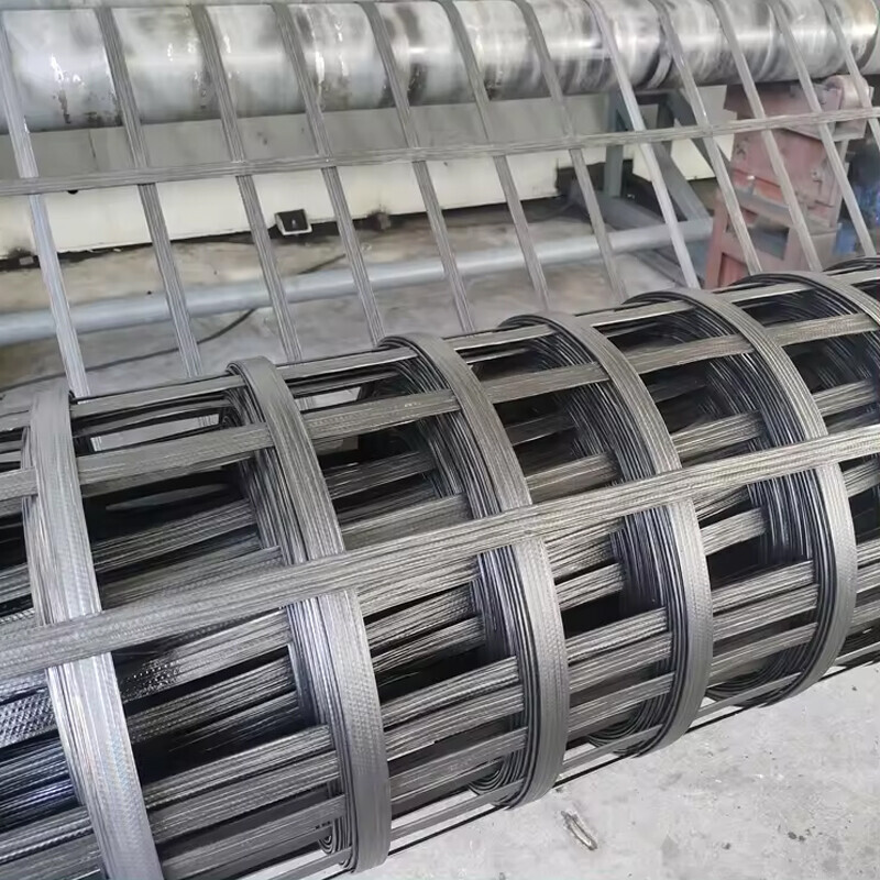 Bidirectional Steel-plastic Geogrid