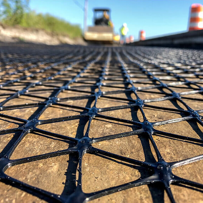 Three-way geogrid