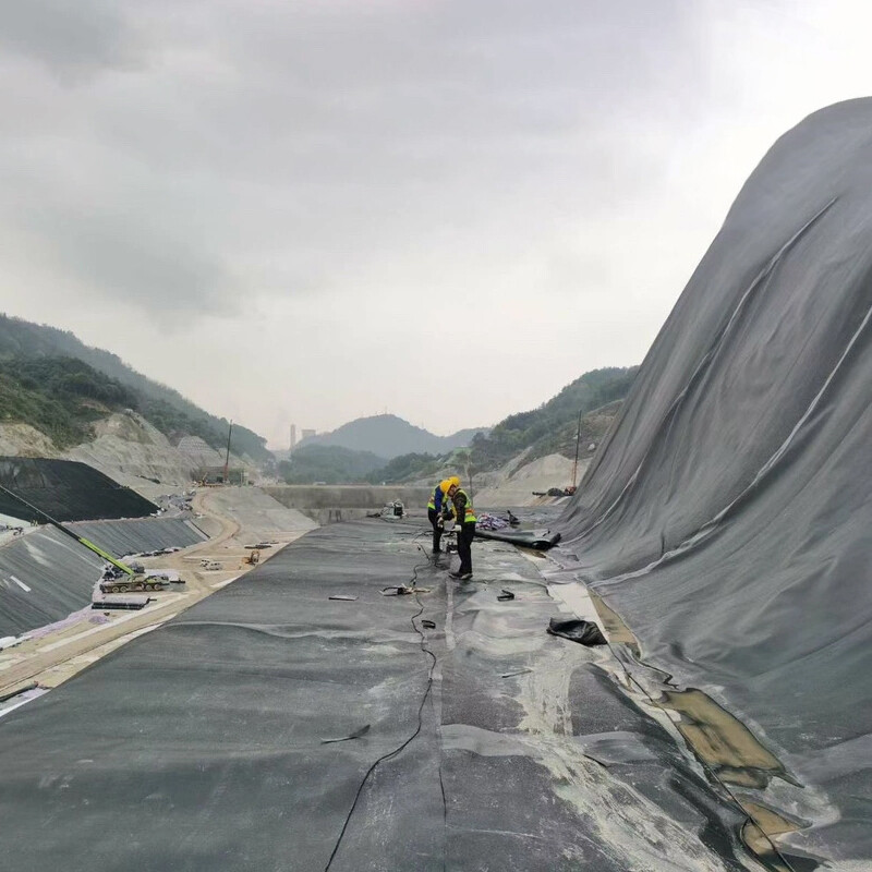 Composite Geomembrane with Geotextile (1+1)