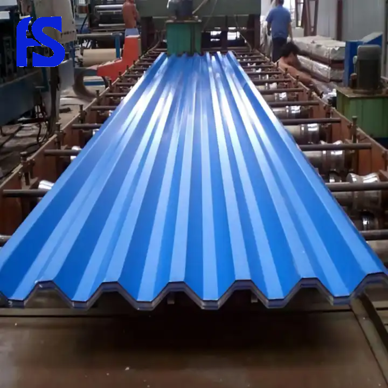 Color Coated Corrugated Plate
