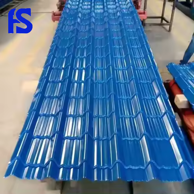 Color Coated Corrugated Plate