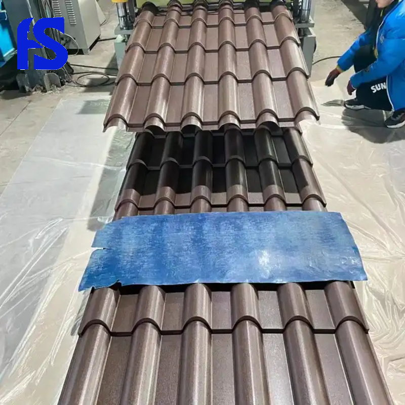 Color Coated Corrugated Plate