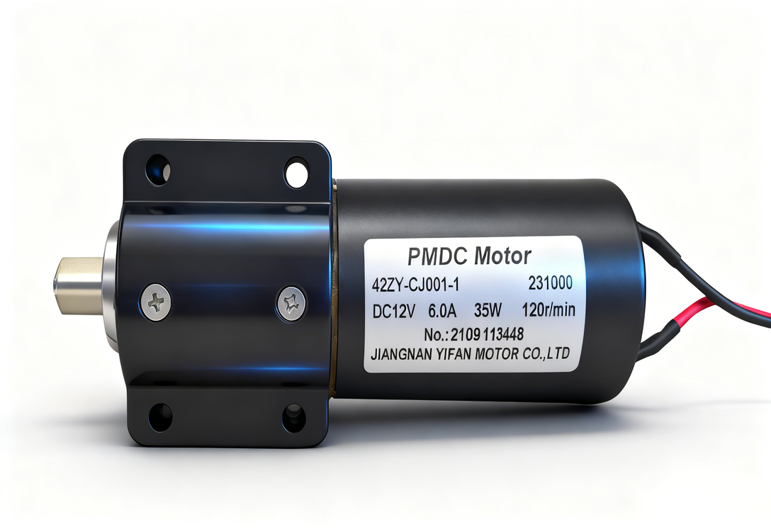 Yifan Motor Brush DC Gear Motor 12V 35W, 42ZY-CJ001-1, For RV Stabilizer Jack