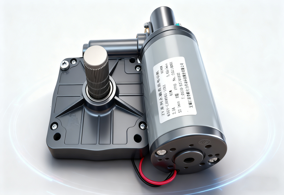 Yifan Motor Brush DC Gear Motor 48V 65W, 63ZY-CJ04065-1ZHJ, For Circuit Breaker and Switchgear