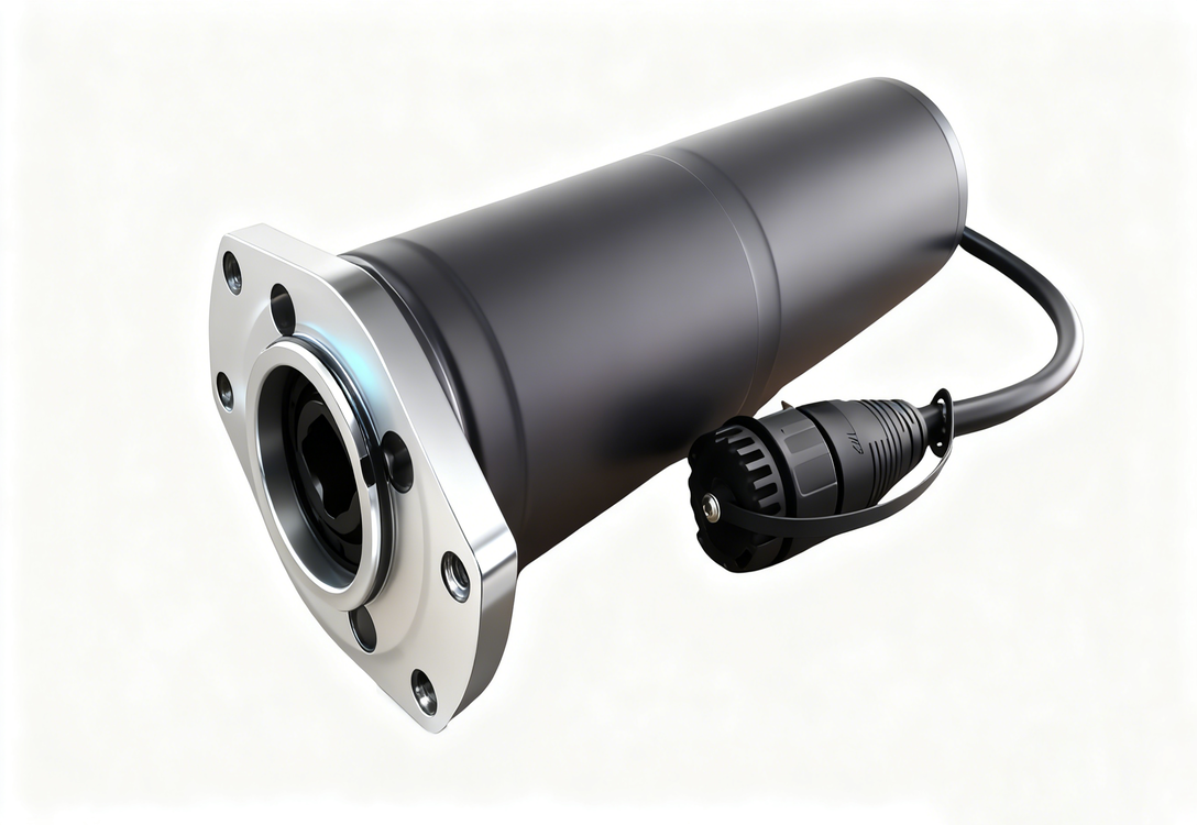 Yifan Motor Brush DC Gear Motor 24V 65W, 68ZY-CJ02065-162, For Solar Tracker 