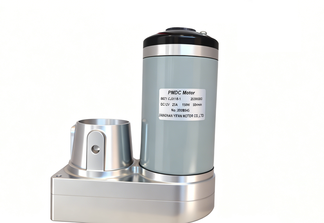 Yifan Motor Brush DC Gear Motor 12V 120W, 86ZY-CJ0118-1, For RV Landing Leg or Leveling Leg or Tongue JACK