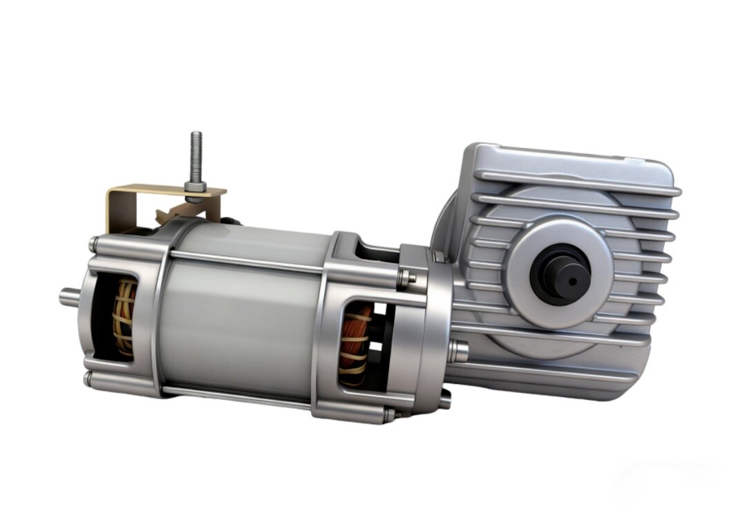 Yifan Motor Three Phase Asynchronous Gear Motor 380V 500W, YSOJ-050(35), For Circuit Breaker and Switchgear 