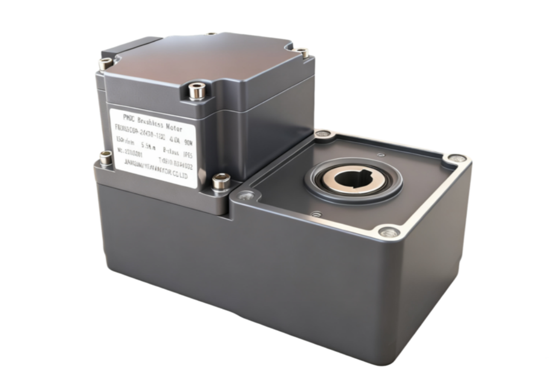 Yifan Motor Brushless DC Gear Motor 24V 120W, F80BS12-2430-J20, For Solar Cleaning Robot Yifan Motor Brushless DC Gear Motor 24V 120W, F80BS12-2430-J20, For Solar Cleaning Robot