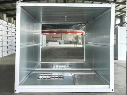 X-type foldable container house