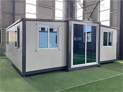 Expandable container house