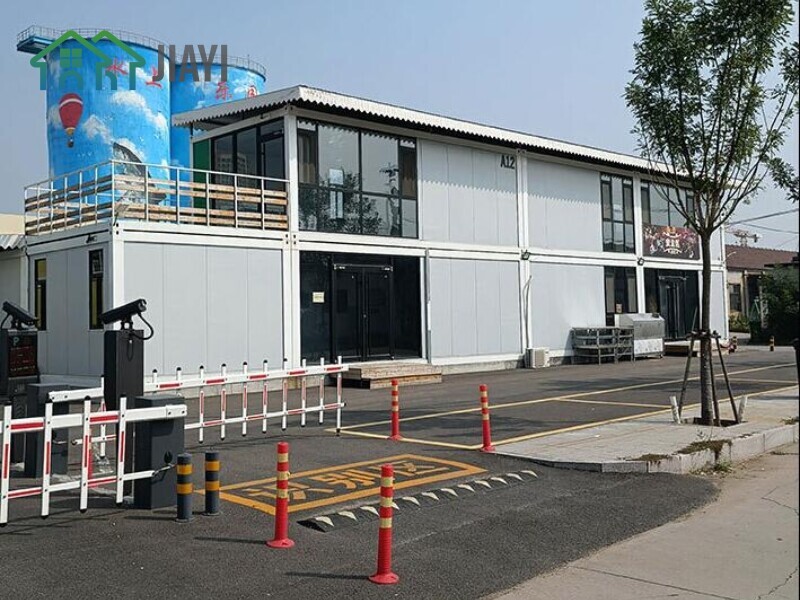 Tiny steel Container Office