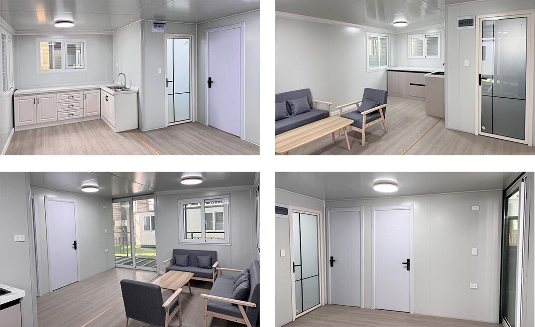 Support Customization Expandable Container Prefabricated Homes 40ft Luxury House 4Bedroom