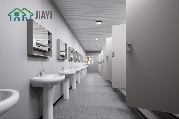 12000*3750mm large size container for bathroom 