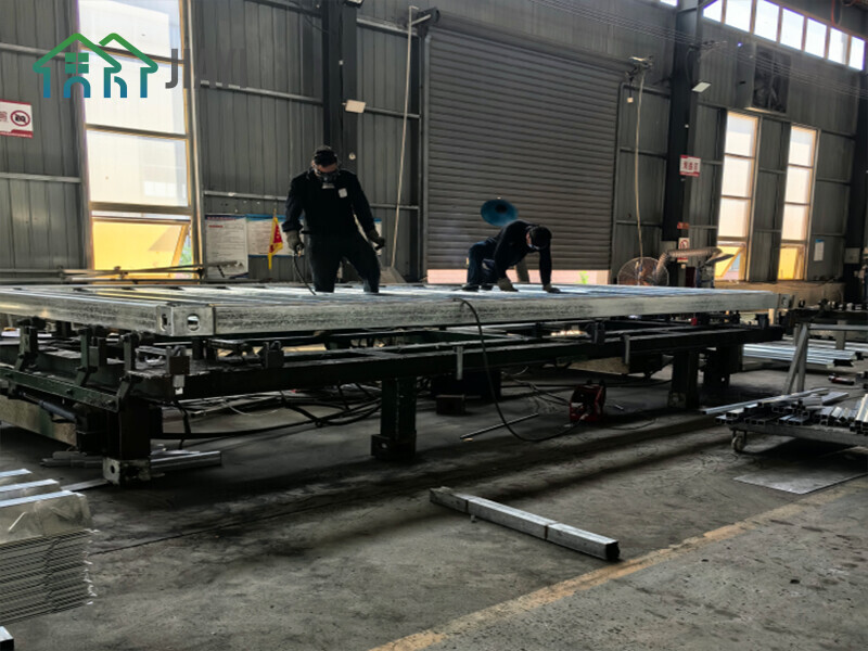 Foldable Container House Mobile Prefab Office Fast Assemble