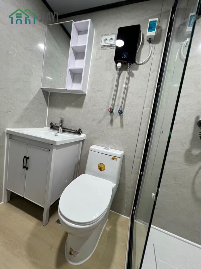 Modern Wood Grain Color 20FT Modular Expandable Foldable House Villa CE Approved