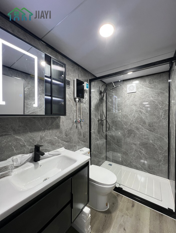 Garden Sunshine Prefabricated House Vocation Home Equipped Kitchen Bathroom Bedroom